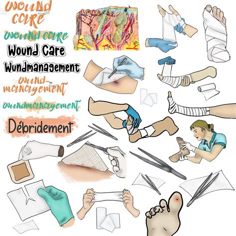 Wound Care Clip Art