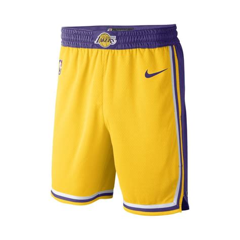 Los Angeles Lakers Icon Edition Men's Nike NBA Swingman Shorts. Nike ...