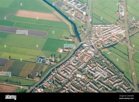 village and landscape view, drone photography Stock Photo - Alamy