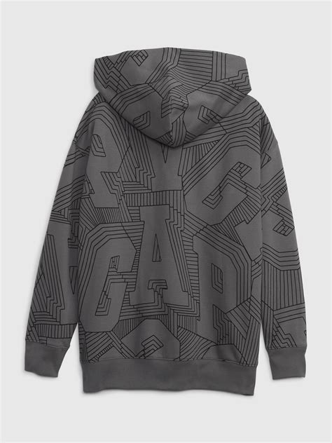 Kids Relaxed Gap Logo Graphic Hoodie | Gap