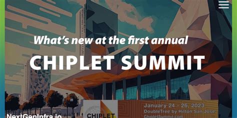 What's new at the first annual Chiplet Summit? - Converge Digest