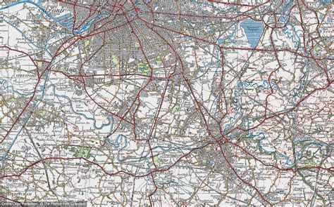 Old Maps of Burnage, Greater Manchester - Francis Frith