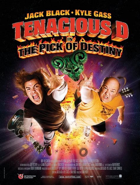 Tenacious D in the Pick of Destiny (2006) | Destiny poster, Destiny, Rock posters