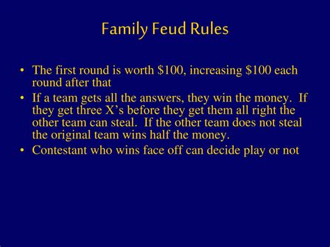 PPT - Family Feud Template PowerPoint Presentation, free download - ID ...