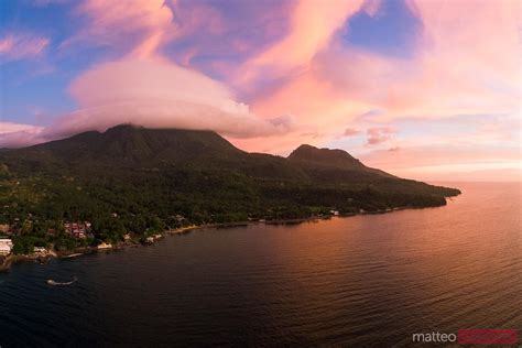 - Sunset over the island of Camiguin, Philippines - Royalty Free Images and Prints - Matteo ...