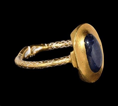 Ancient to Medieval (And Slightly Later) History - Medieval Gold Ring ...