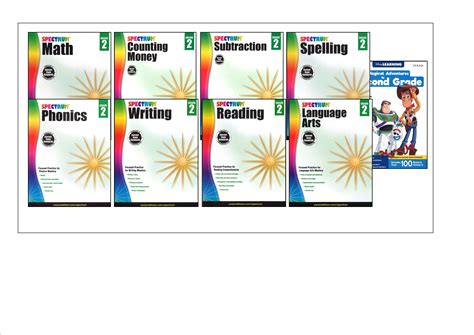 SPECTRUM Curriculum Package for Grade 2 - Set of 9 Workbooks ...