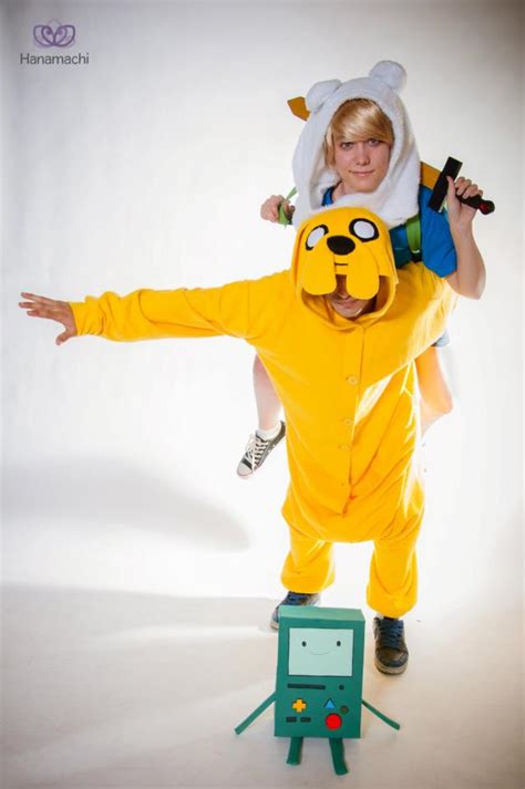 Adventure Time Cosplay - Finn and Jake by lelearah on DeviantArt