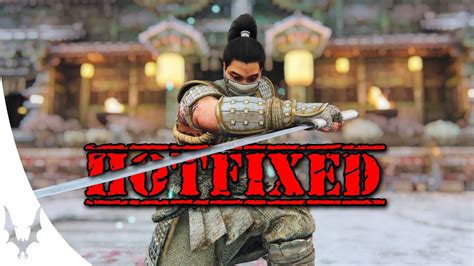 For Honor - Kyoshin Hotfix - Closer Look at the Changes - YouTube