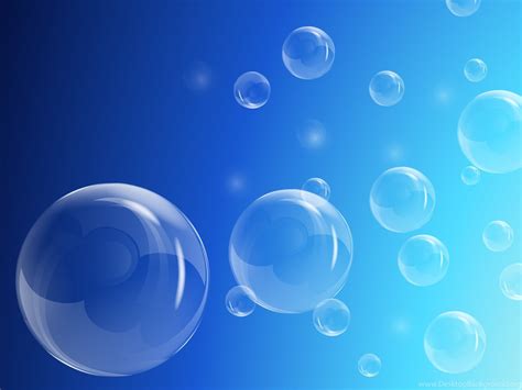 Top Big Screensaver: Floating Bubbles Screensaver Desktop Background