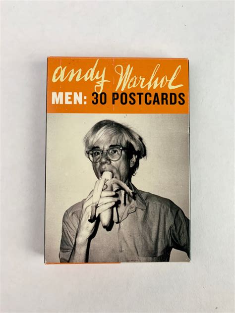 Andy Warhol Men: 30 Postcards - Russell Brightwell