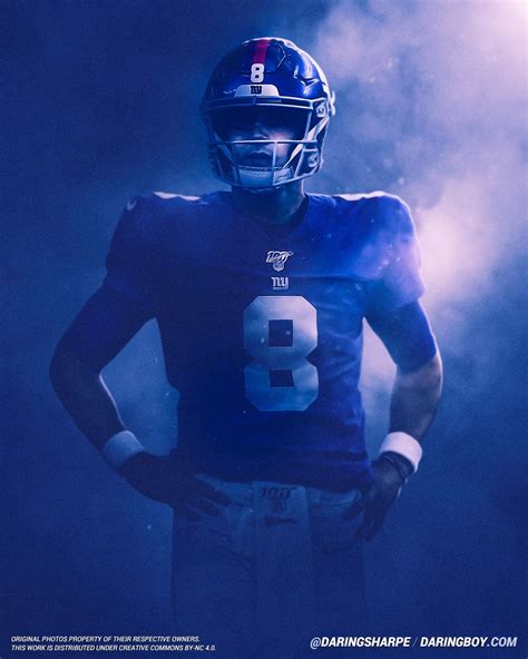 Daniel Jones, New York Giants (With images) | New york giants players ...