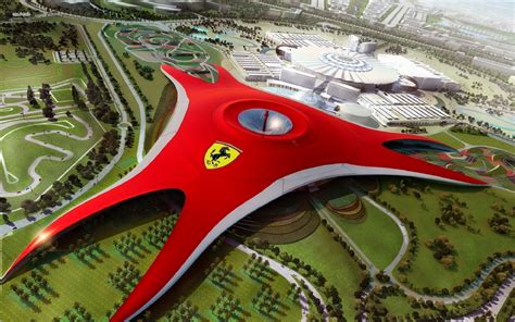 Ferrari World, A Tourist Spot For Fans of The Prancing Horse - Traveldigg.com