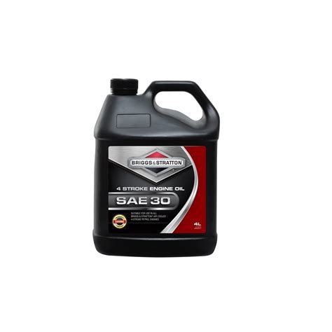 Briggs & Stratton SAE30 4L 4-Stroke Oil - Briggs & Stratton Dealer - The Briggs Shop Perth WA