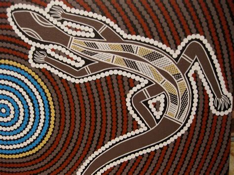 « Goanna de l'artiste aborigène australien David Williams » par aboriginalart | Redbubble