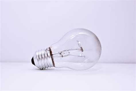 Clear Light Bulb · Free Stock Photo