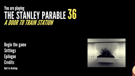 Are there any Easter Eggs related to what number on the Stanley Parable title screen you have ...