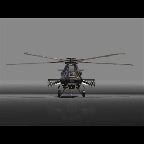 rah 66 attack helicopter comanche 3d model