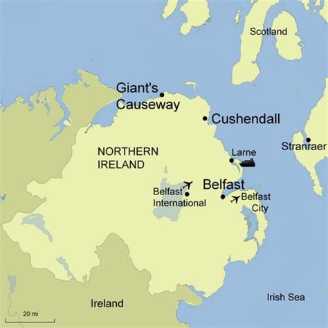 Giant Causeway Northern Ireland Map - United States Map