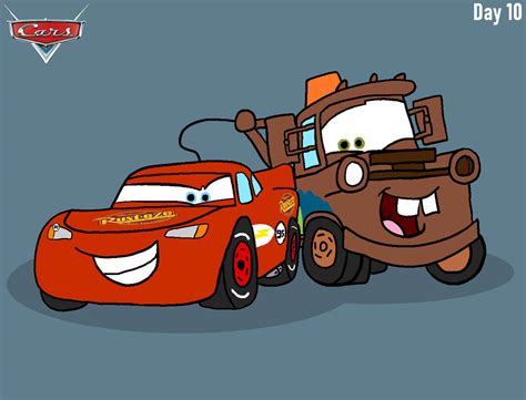 Lightning McQueen and Mater by nikoli1234 on DeviantArt