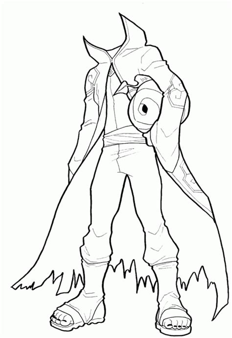 Headless Horseman Coloring Page - Coloring Home