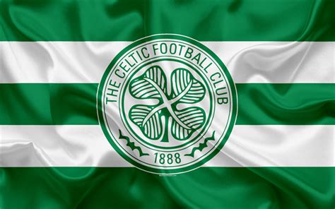 Download wallpapers Celtic FC, 4K, Scottish Football Club, logo, emblem ...