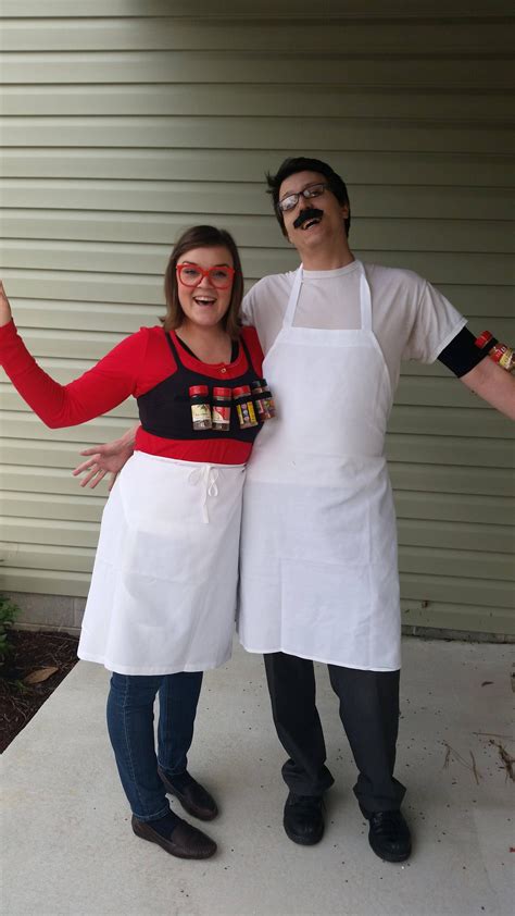 Couple Costume: "Spiceps" / "Spice Rack" (inspired by Bob's Burgers) | Diy funny halloween ...