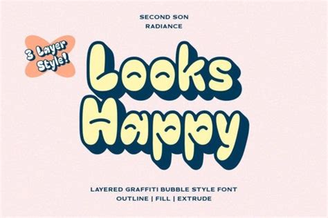 Looks Happy Font - Free Font