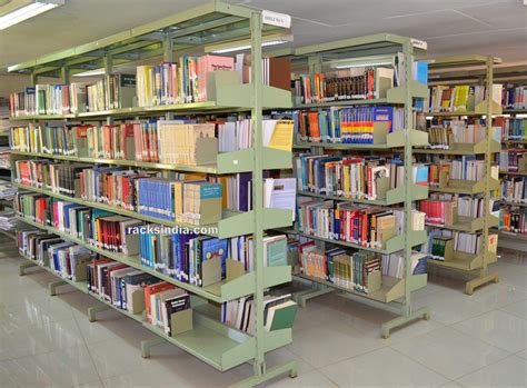 Modular Type Metal Library Books Rack, Load Per Layer: 50-100 kg, Size: 36 X 20 X 66 at Rs 18000 ...