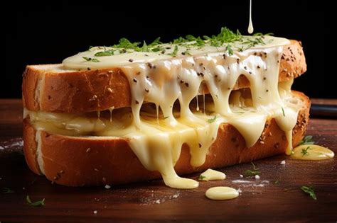 Premium AI Image | Sandwich with butter and cheese