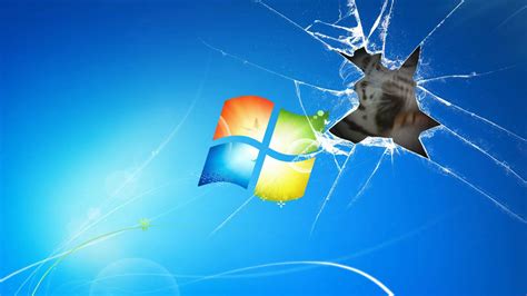 Windows 7 Wallpapers Broken Screen - Wallpaper Cave