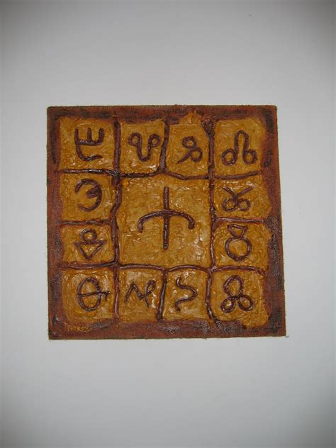 Pin auf The Glagolitic Alphabet and Protobulgarian Runes