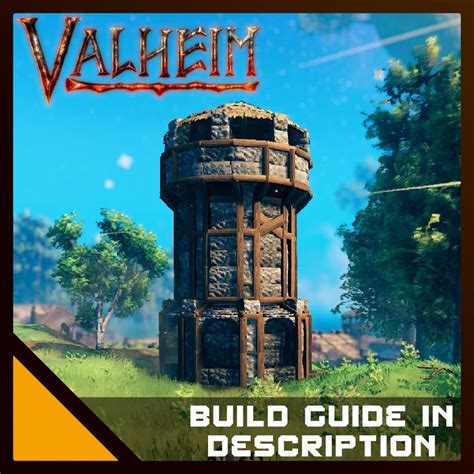 Valheim Stone Watchtower | Building, Watch tower, Game concept art