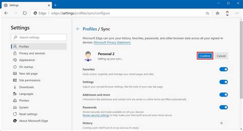 How to enable sync for browsing data on Microsoft Edge - Pureinfotech