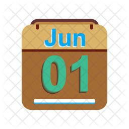 June Icon - Download in Flat Style