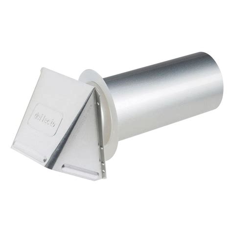 Deflect-o 4 in. Aluminum Dryer Vent Hood-DAVHA4/12NR - The Home Depot