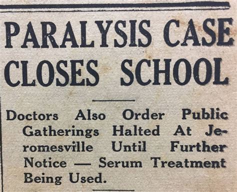 Jeromesville 9-year-old's polio case created 1931 controversy