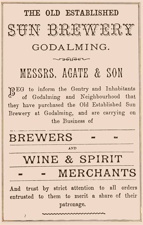 File:Agate Godalming.jpg - Brewery History Society Wiki