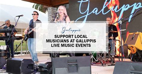 Galuppi's Hosts Hometown Musicians With Live Events