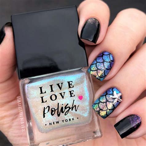 23 Mermaid Inspired Nails That Belong On The Beach - StayGlam