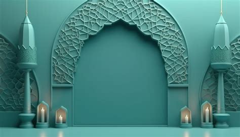 Premium Photo | Islamic background