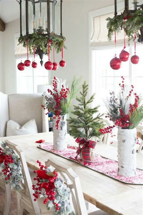 Pin by Irina Zaitseva on Рождество | Red christmas decor, Christmas table decorations, Christmas ...