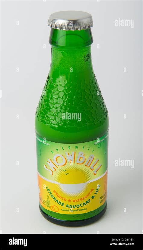 snowball drink cocktail Stock Photo - Alamy