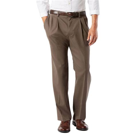 DOCKERS Men's Classic Fit Easy Khaki Pleated Pants - Bob’s Stores