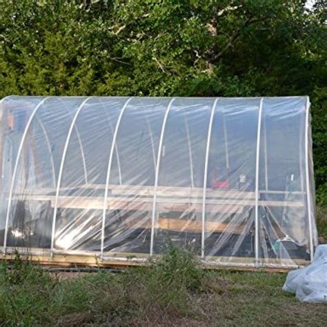 DCP 6Mil Plastic Covering Clear Polyethylene Greenhouse Film UV ...