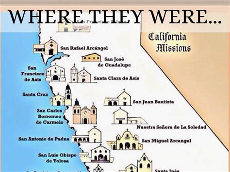 California Missions Map Printable - Printable Maps