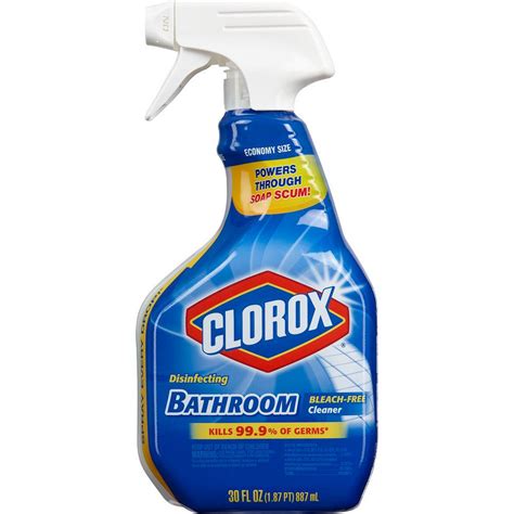 Clorox 30 oz. Disinfecting Bathroom Cleaner-4460008033 - The Home Depot