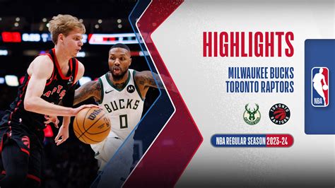 Milwaukee Bucks - Toronto Raptors Highlights | FPT Play