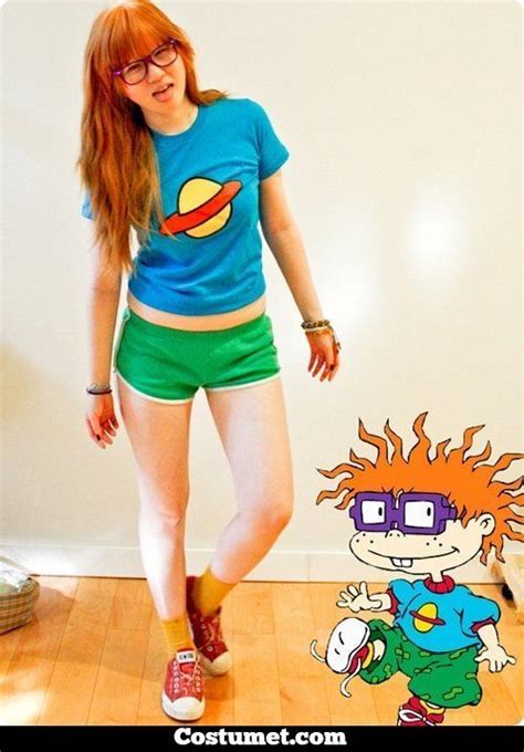 Chuckie Finster's Costume (Rugrats) for Cosplay & Halloween | Rugrats costume, Halloween ...