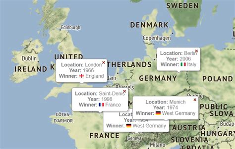 An Interactive Map with All FIFA World Cup Hosts and Winners | MindFusion Company Blog